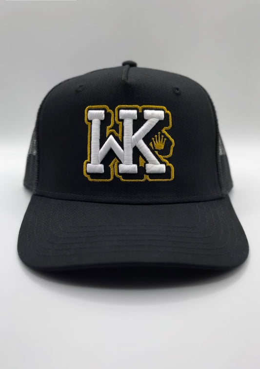 WK 3d logo - trucker hat