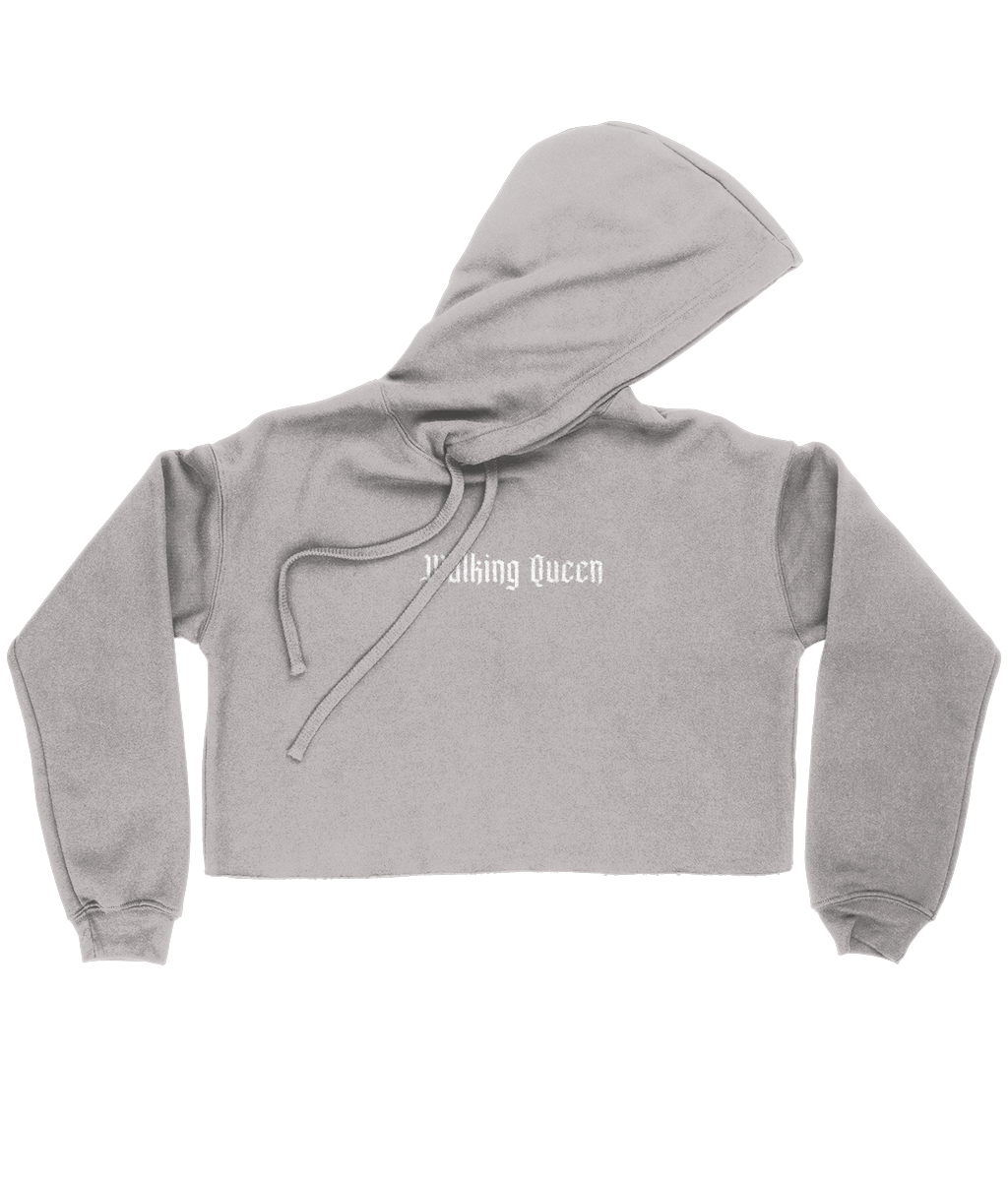 Walking Queen - Bella Ladies Cropped Hoodie