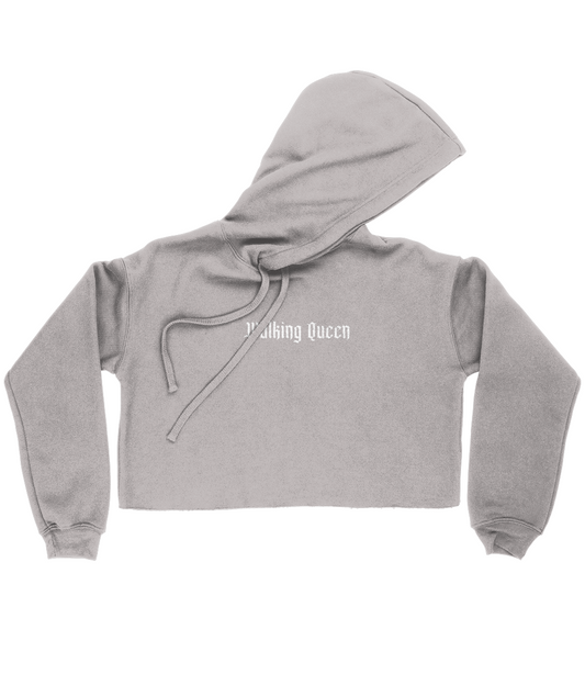 Walking Queen - Bella Ladies Cropped Hoodie