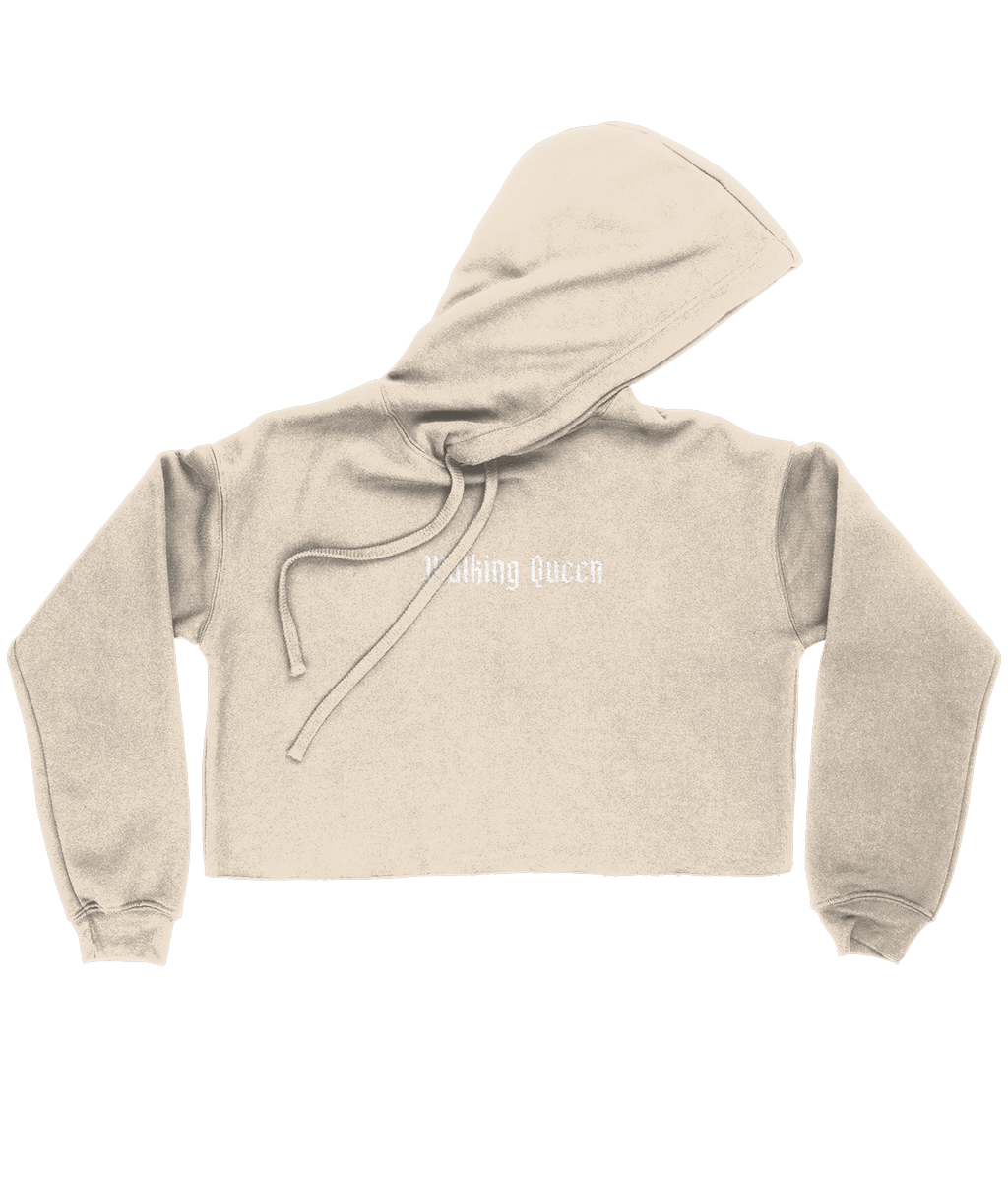 Walking Queen - Bella Ladies Cropped Hoodie