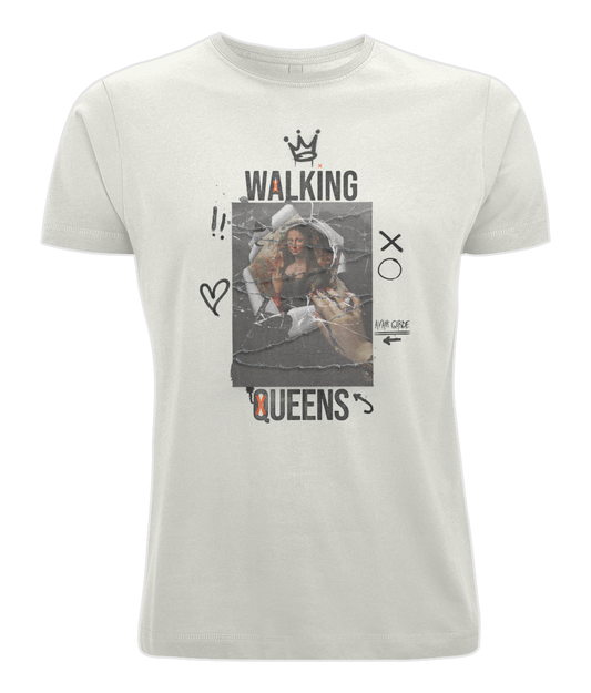 Walking Queens - Unisex Oversized Heavy Jersey T-shirt