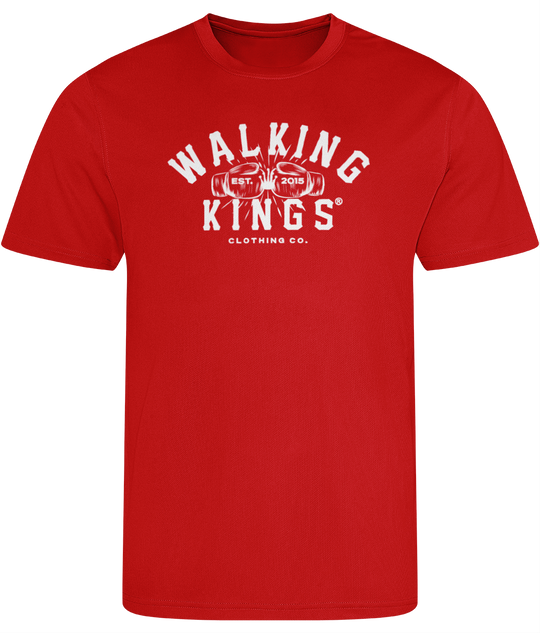 JC001B Kids Just Cool Sports T-shirt WK Logo White