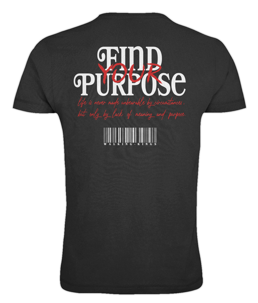 Find Your Purpose - Unisex Oversized Heavy T-shirt